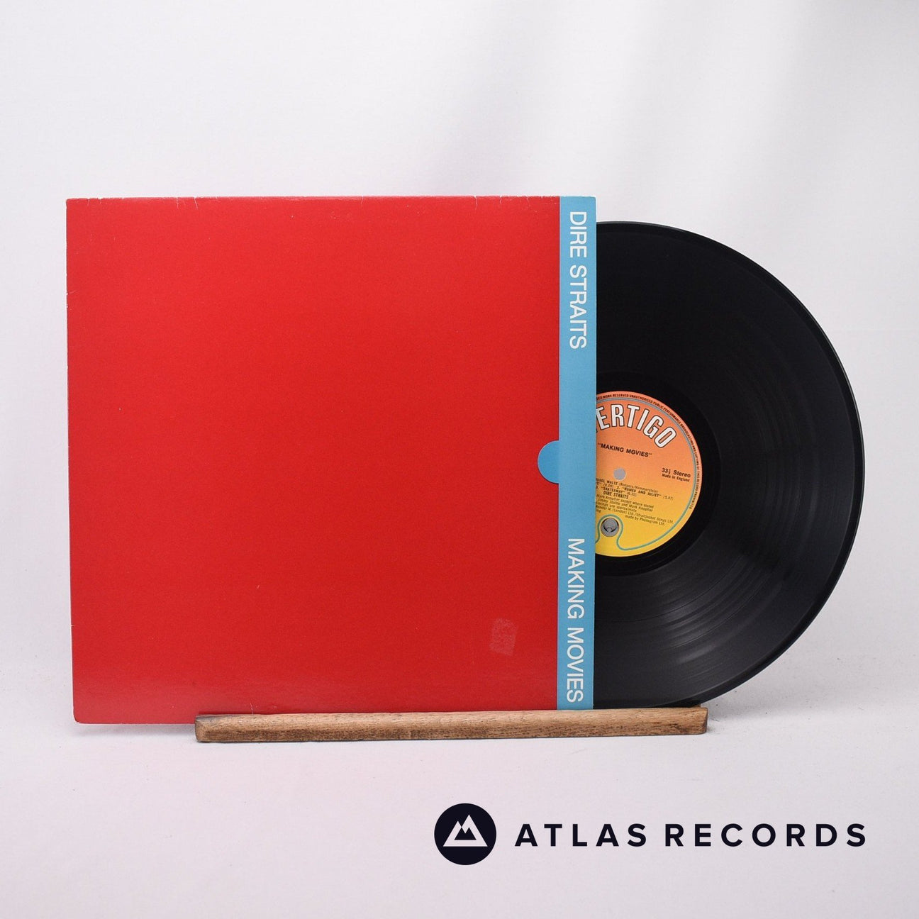 Dire Straits Making Movies LP Vinyl Record - Front Cover & Record