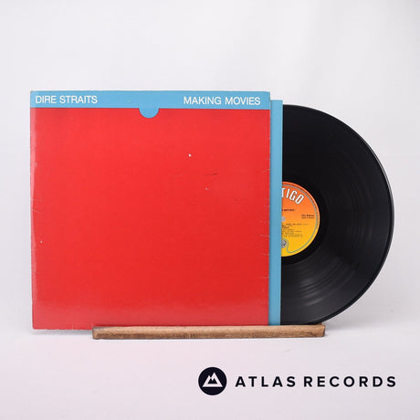 Dire Straits Making Movies LP Vinyl Record - Front Cover & Record