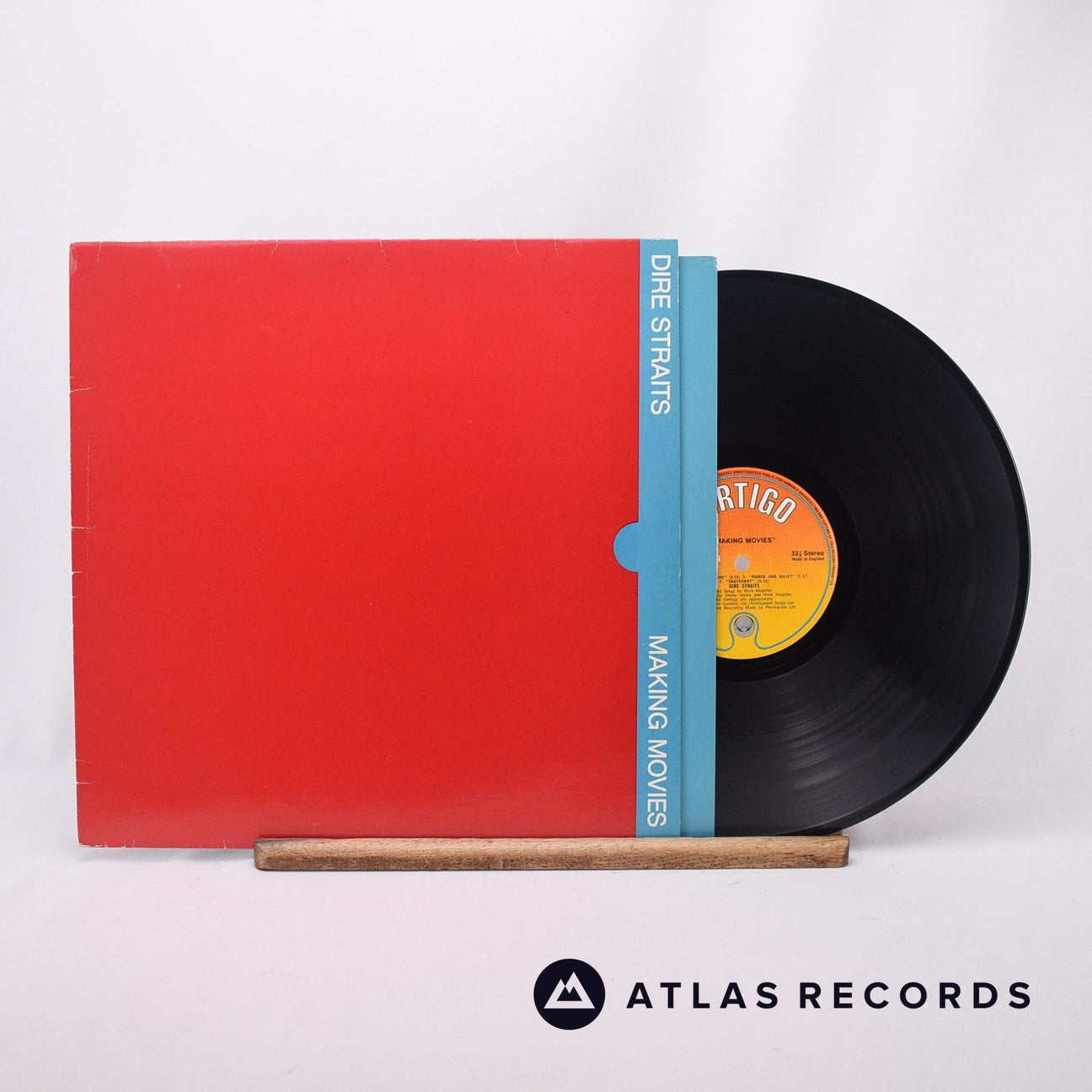 Dire Straits Making Movies LP Vinyl Record - Front Cover & Record