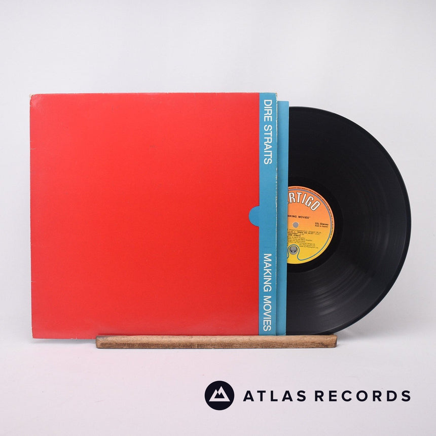 Dire Straits Making Movies LP Vinyl Record - Front Cover & Record