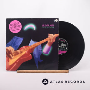 Dire Straits Money For Nothing LP Vinyl Record - Front Cover & Record