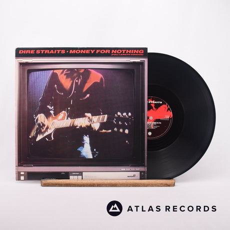 Dire Straits Money For Nothing 12" Vinyl Record - Front Cover & Record