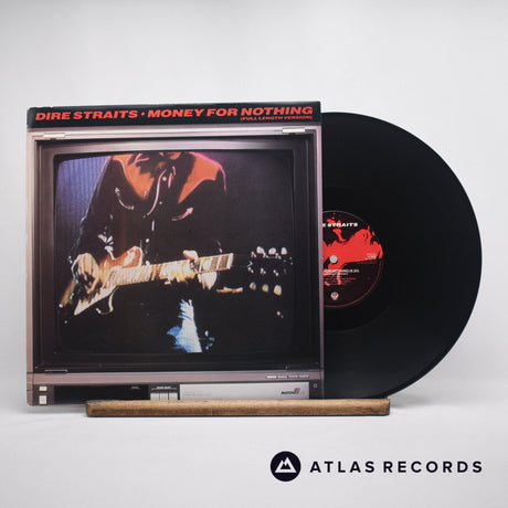 Dire Straits Money For Nothing 12" Vinyl Record - Front Cover & Record