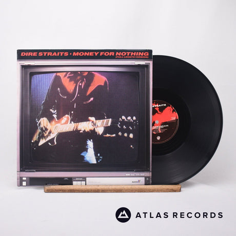 Dire Straits Money For Nothing 12" Vinyl Record - Front Cover & Record