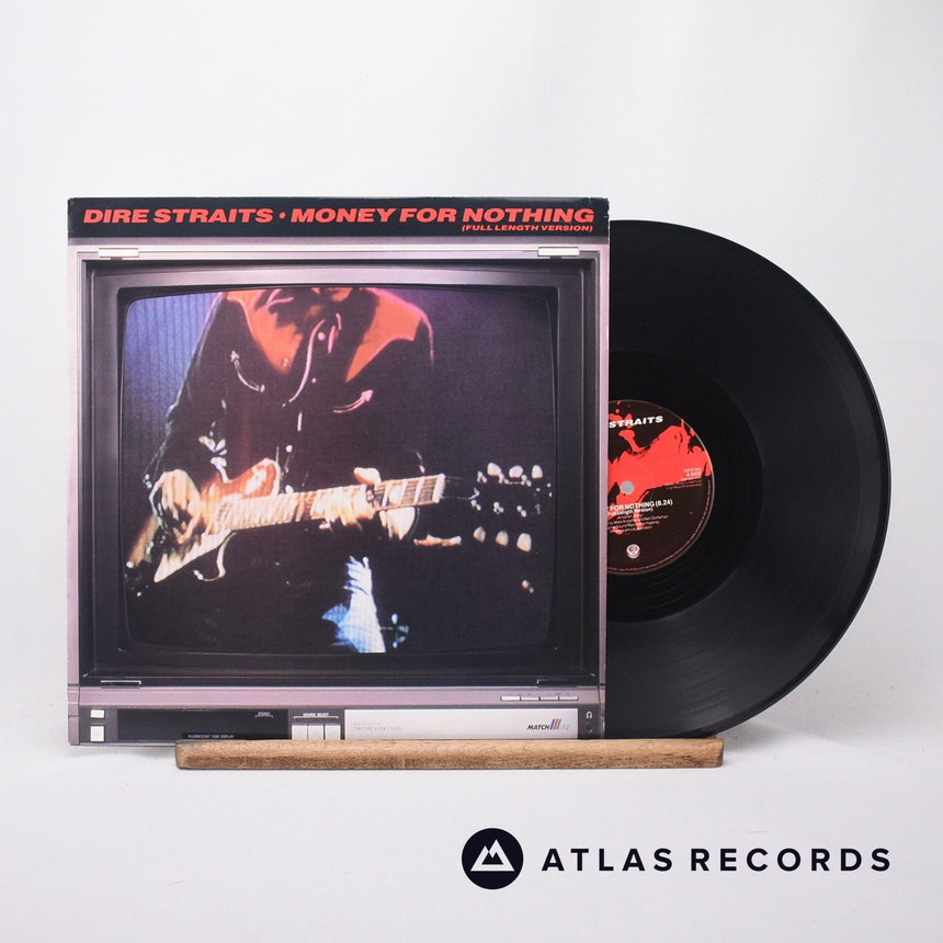 Dire Straits Money For Nothing 12" Vinyl Record - Front Cover & Record