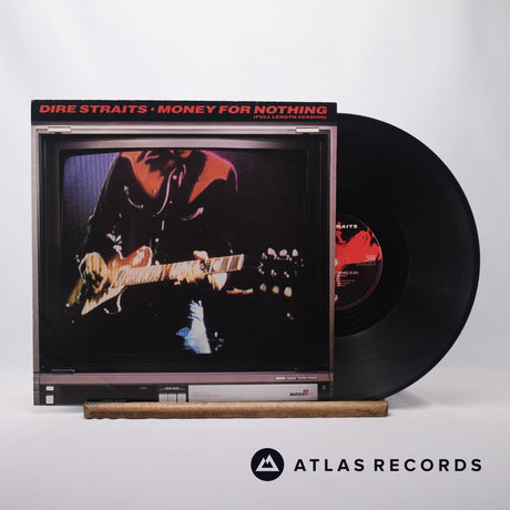 Dire Straits Money For Nothing 12" Vinyl Record - Front Cover & Record