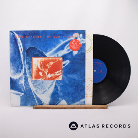 Dire Straits On Every Street LP Vinyl Record - Front Cover & Record