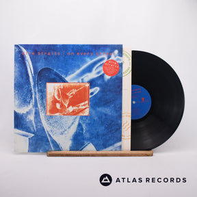 Dire Straits On Every Street LP Vinyl Record - Front Cover & Record