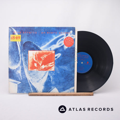 Dire Straits On Every Street LP Vinyl Record - Front Cover & Record