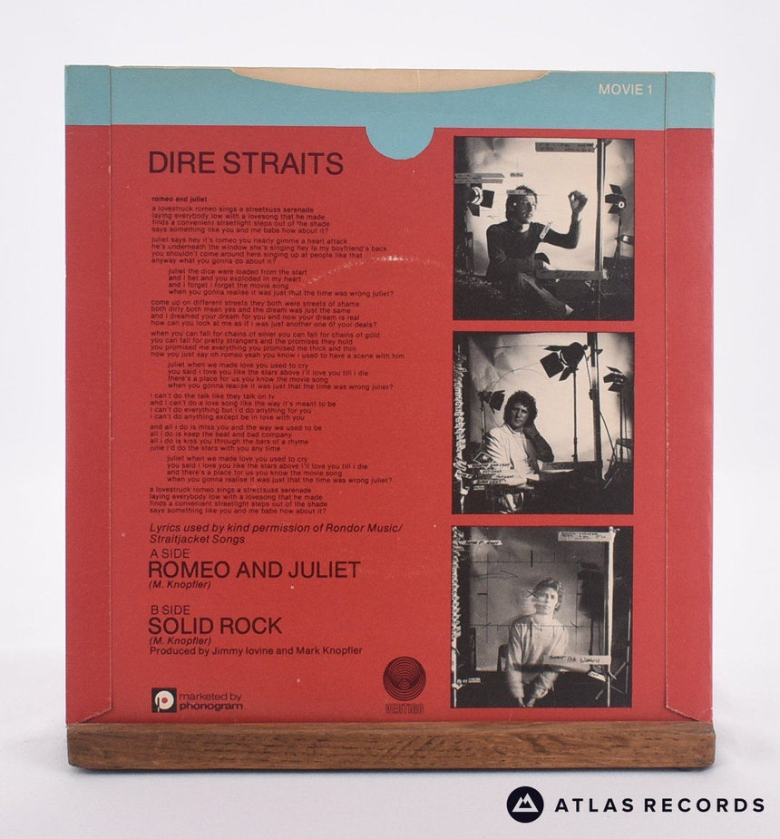 Dire Straits - Romeo And Juliet - 7" Vinyl Record - VG+/EX