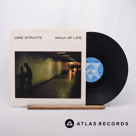 Dire Straits Walk Of Life 12" Vinyl Record - Front Cover & Record