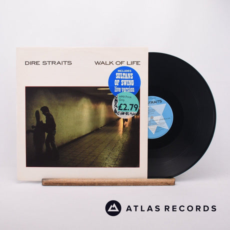 Dire Straits Walk Of Life 12" Vinyl Record - Front Cover & Record