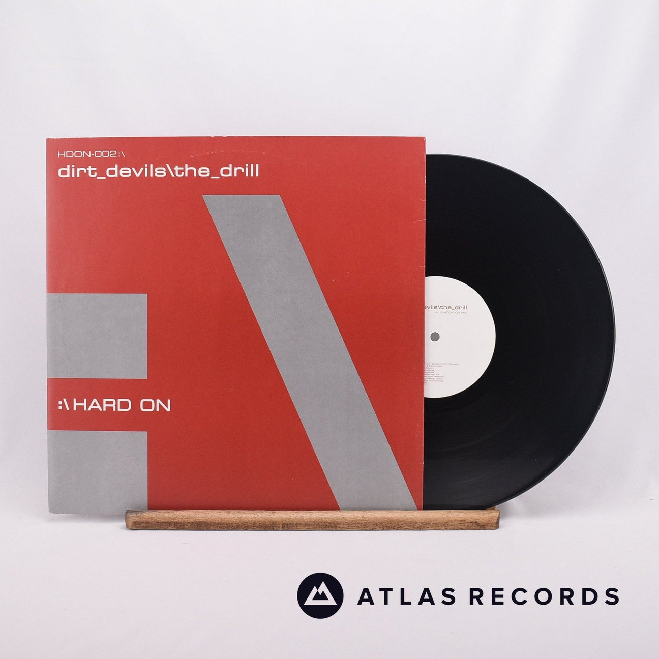 Dirt Devils The Drill 12" Vinyl Record - Front Cover & Record