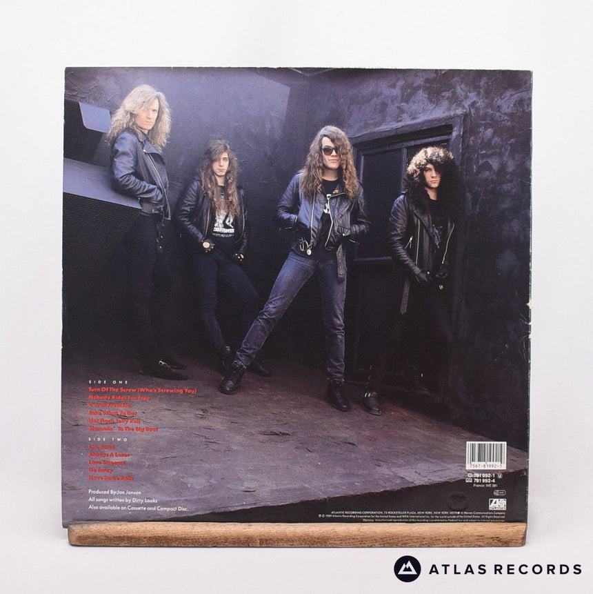Dirty Looks - Turn Of The Screw - LP Vinyl Record - VG+/EX