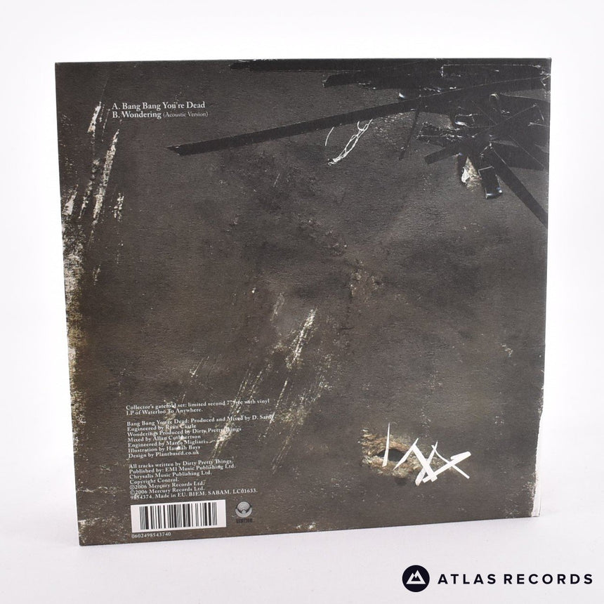 Dirty Pretty Things - Bang Bang You're Dead - Limited Edition Numbered 7" Vinyl Record - NM/NM