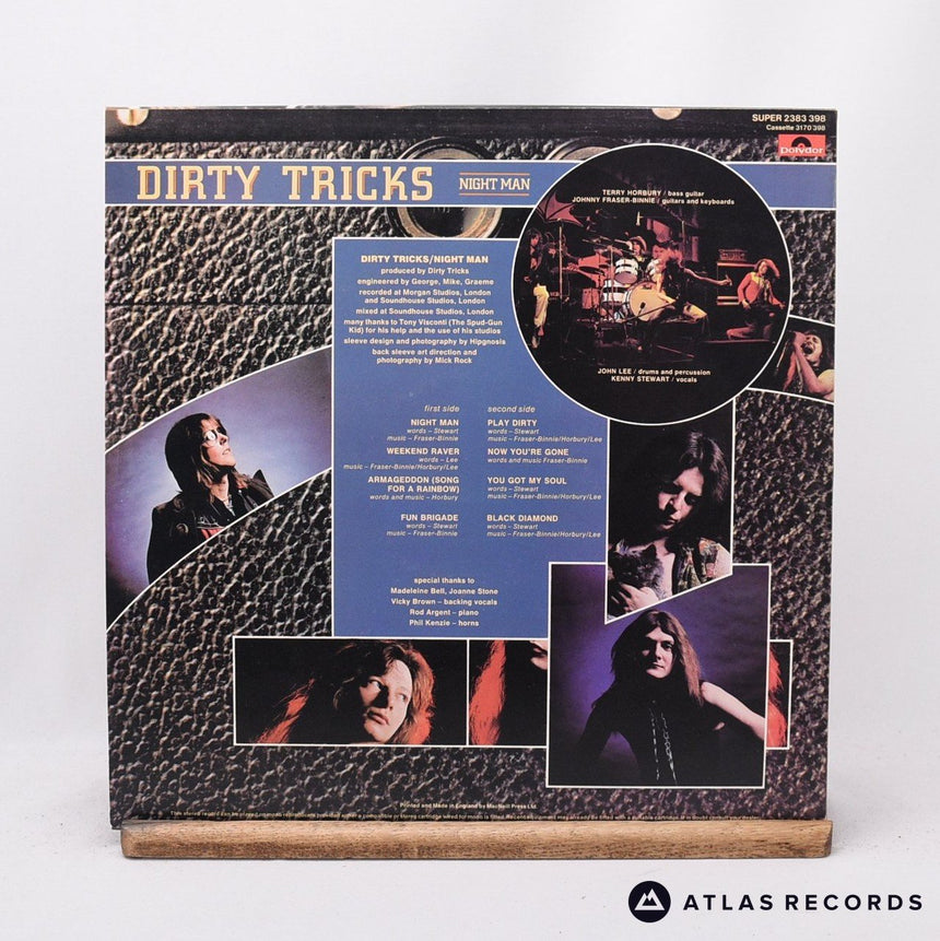 Dirty Tricks - Night Man - LP Vinyl Record - EX/EX