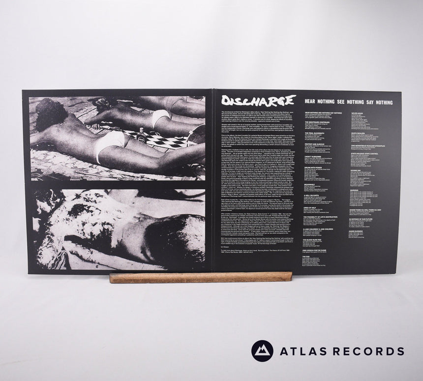 Discharge - Hear Nothing See Nothing Say Nothing - LP Vinyl Record - NM/NM