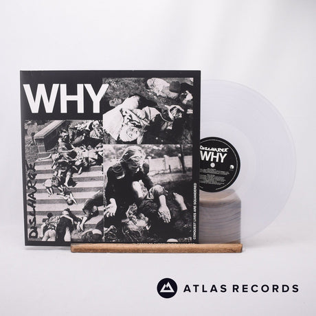 Discharge Why LP Vinyl Record - Front Cover & Record