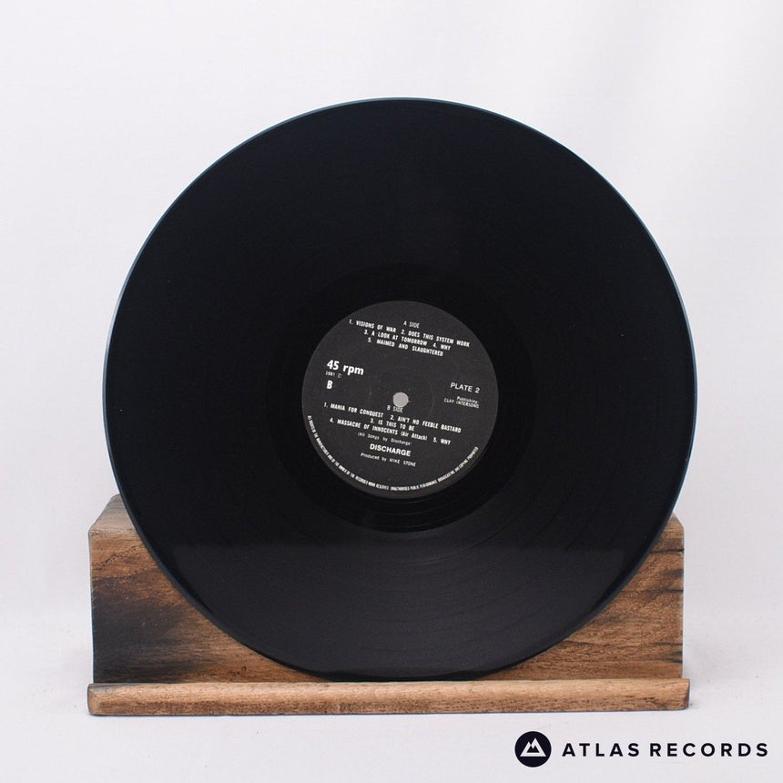 Discharge - Why - 12" Vinyl Record - VG+/EX