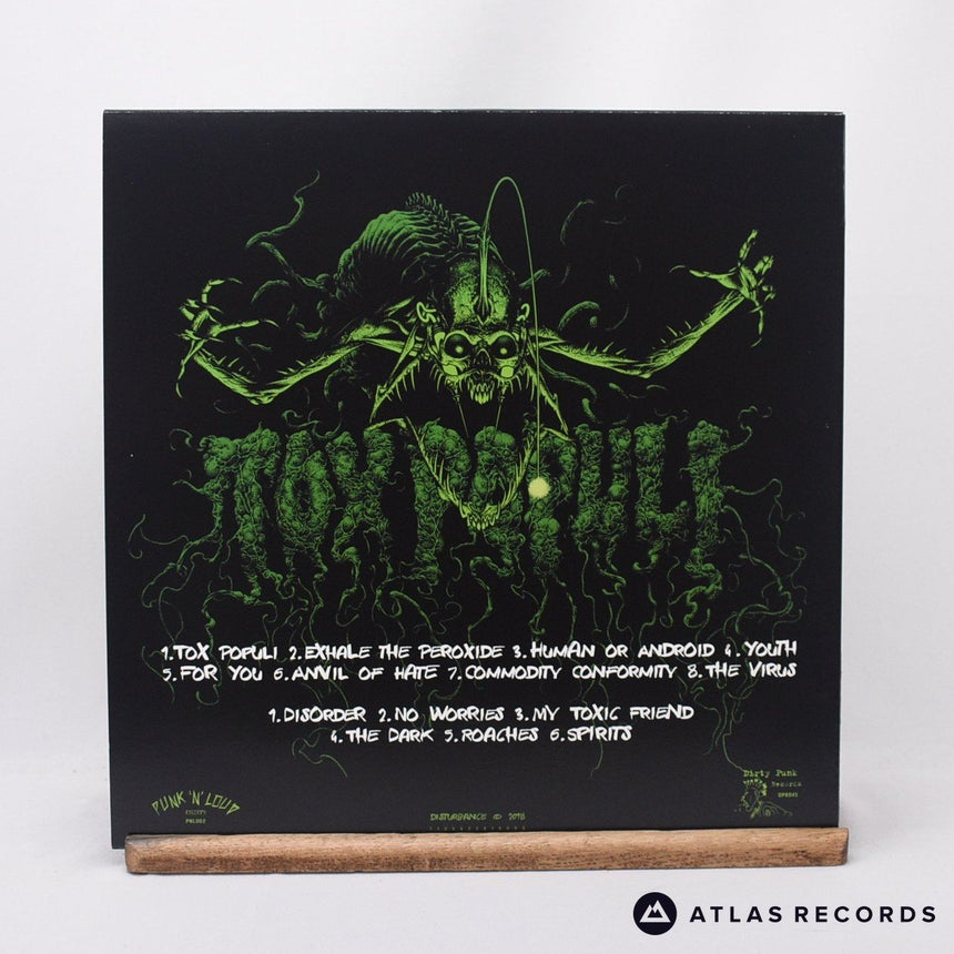 Disturbance - Tox Populi - Green France LP Vinyl Record - NM/NM