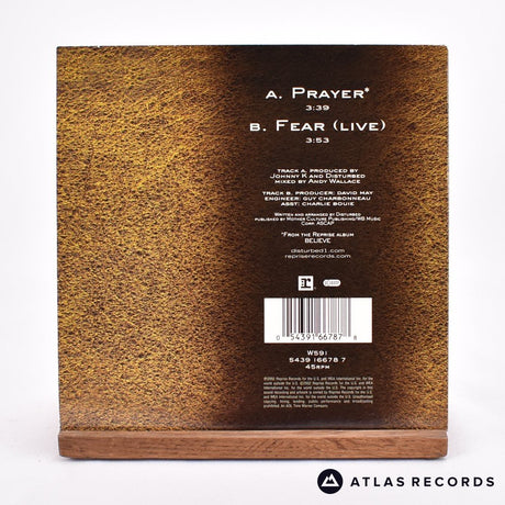 Disturbed - Prayer - Red 7" Vinyl Record - NM/NM