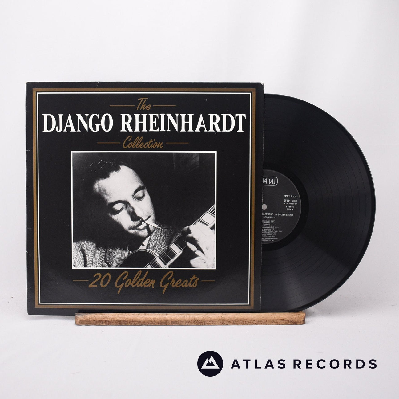 Django Reinhardt The Django Rheinhardt Collection - 20 Golden Greats LP Vinyl Record - Front Cover & Record