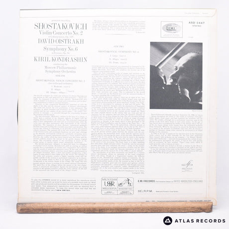 Dmitri Shostakovich - Violin Concerto No. 2 In C-Sharp Minor, Op. 129 - LP Vinyl