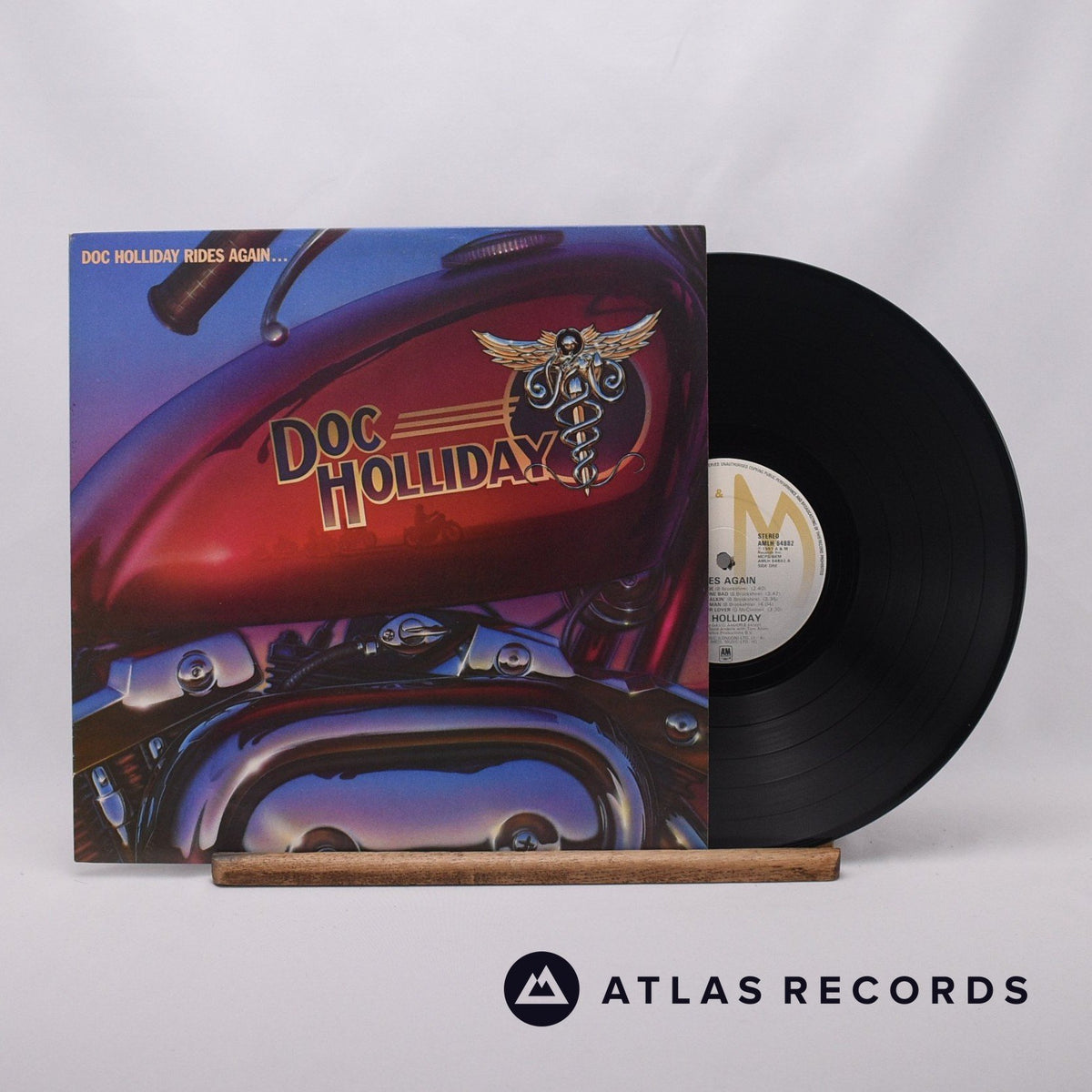 Doc Holliday Doc Holliday Rides Again... LP Vinyl EX/EX – Atlas Records