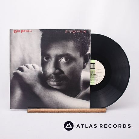 Doc Powell Love Is Where It's At LP Vinyl Record - Front Cover & Record