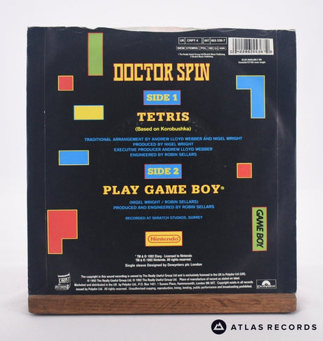 Doctor Spin - Tetris - 7" Vinyl Record - VG+/VG+