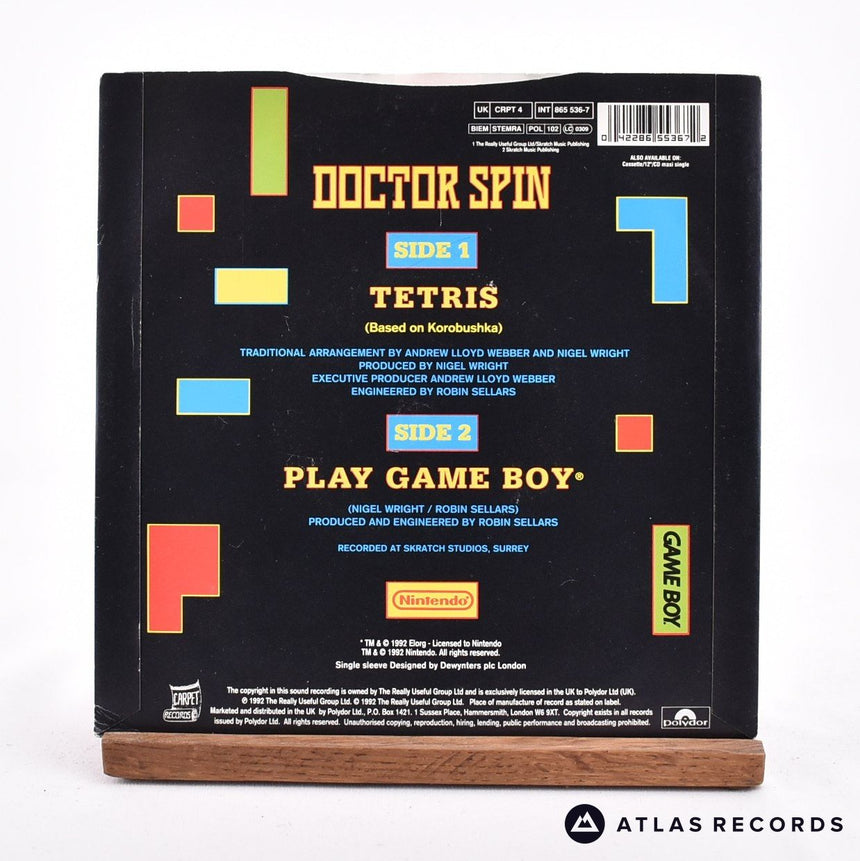 Doctor Spin - Tetris - 7" Vinyl Record - EX/EX