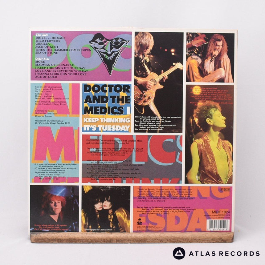 Doctor & The Medics - I Keep Thinking It's Tuesday - LP Vinyl Record - VG+/EX