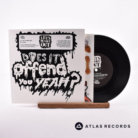 Does It Offend You, Yeah? Let's Make Out 7" Vinyl Record - Front Cover & Record