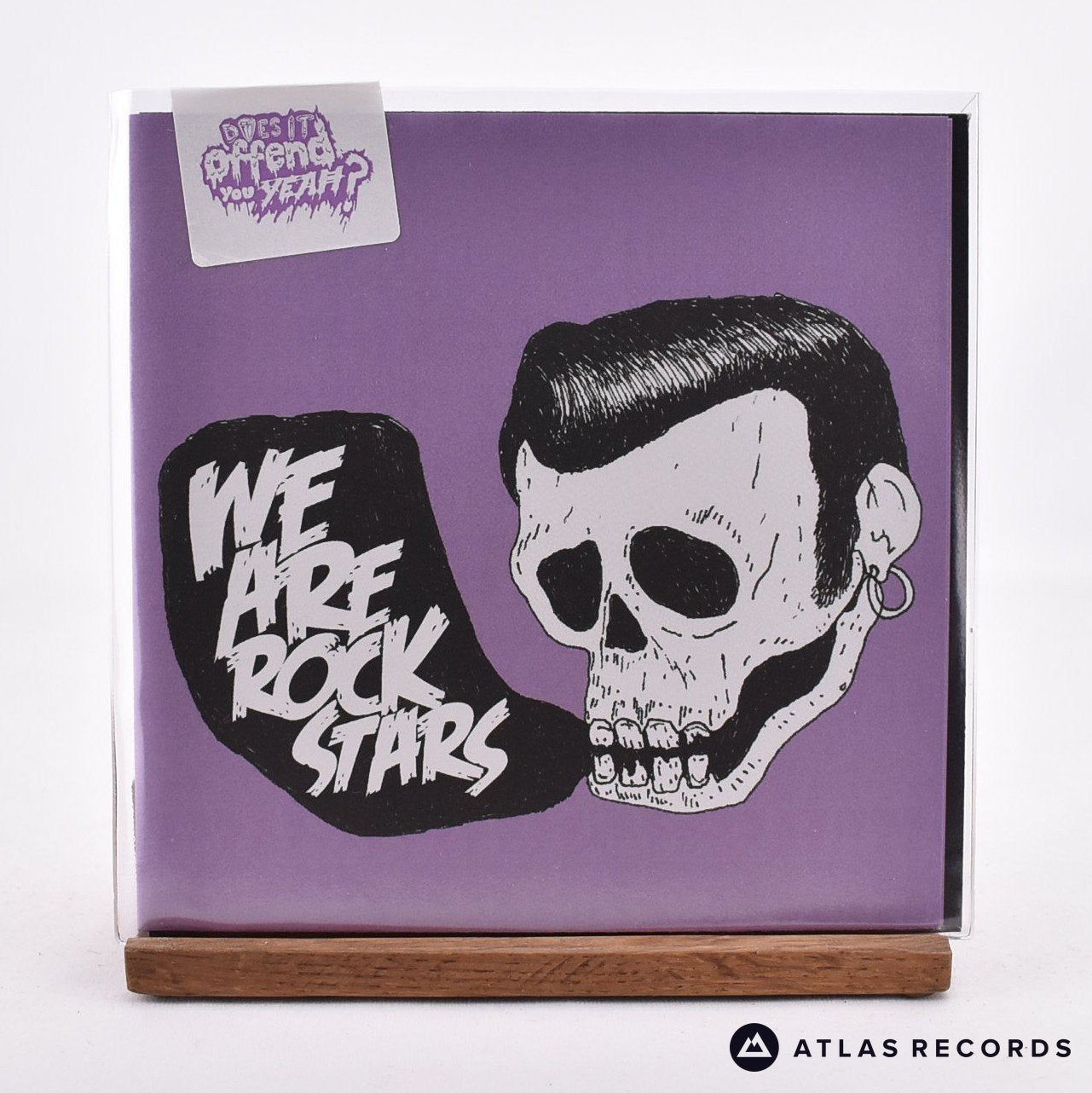 Does It Offend You, Yeah? We Are Rock Stars 7" Vinyl Record - Front Cover & Record