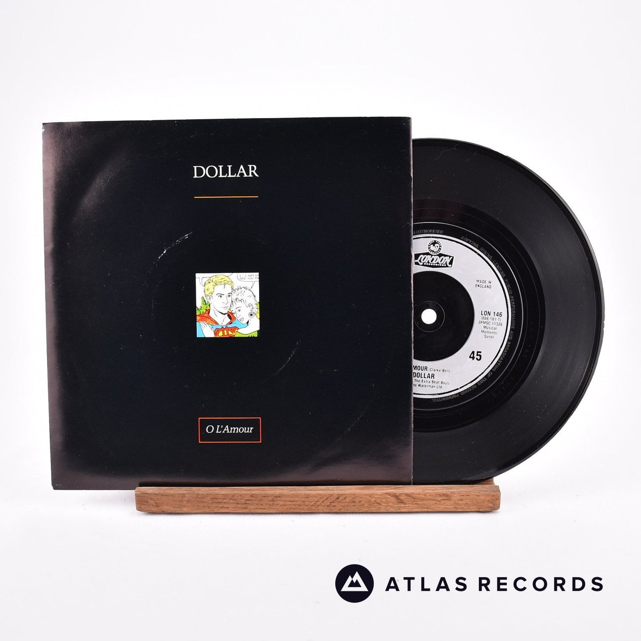 Dollar O L'Amour 7" Vinyl Record - Front Cover & Record