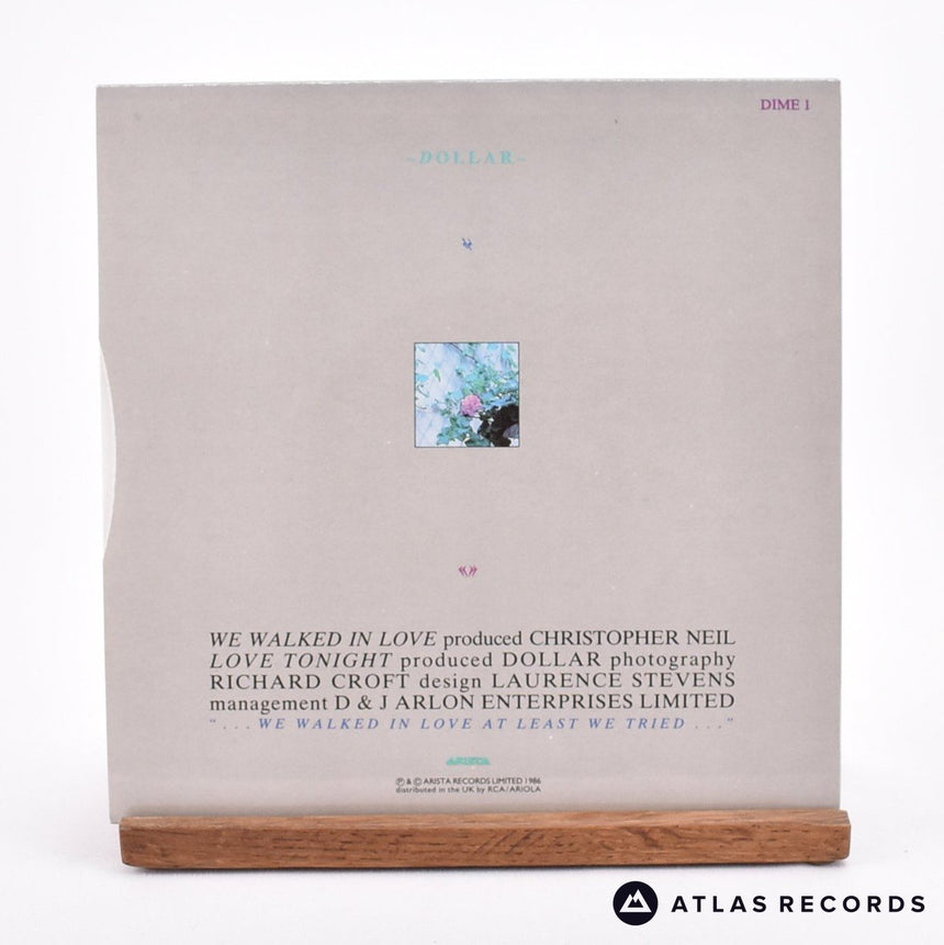 Dollar - We Walked In Love - 7" Vinyl Record - EX/EX