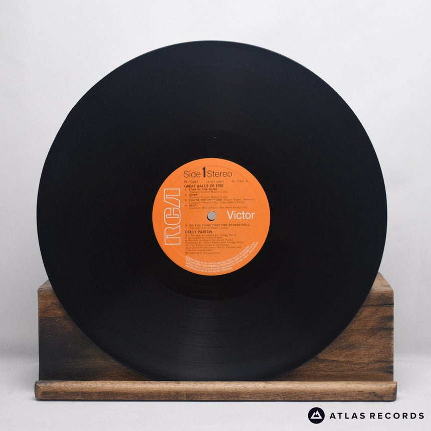 Dolly Parton - Great Balls Of Fire - Gatefold LP Vinyl Record - EX/VG+