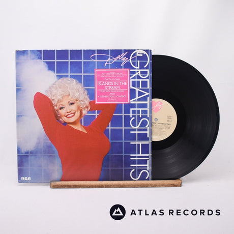 Dolly Parton Greatest Hits LP Vinyl Record - Front Cover & Record