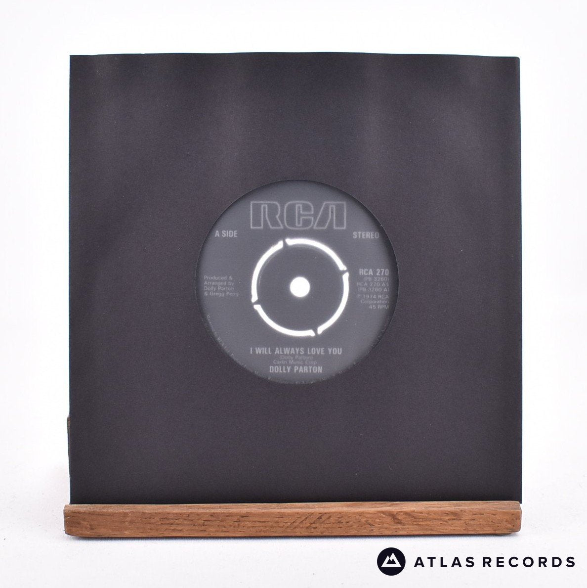 Dolly Parton I Will Always Love You 7" Vinyl Record - In Sleeve