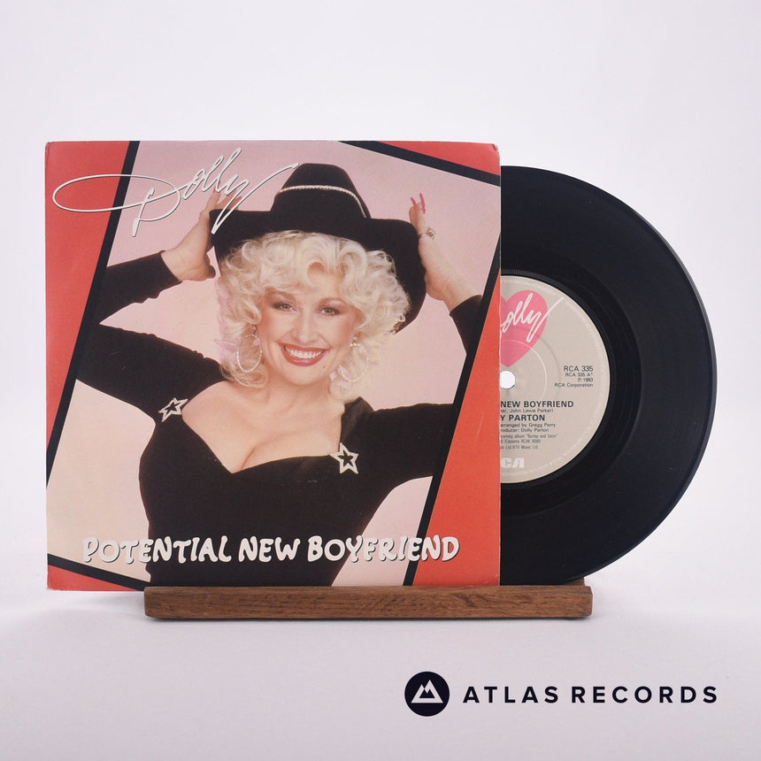 Dolly Parton Potential New Boyfriend 7" Vinyl Record - Front Cover & Record