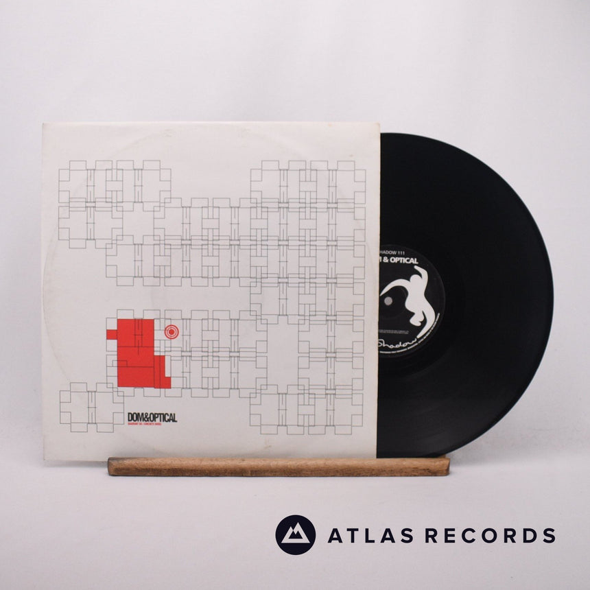 Dominic Angus Quadrant Six 12" Vinyl Record - Front Cover & Record