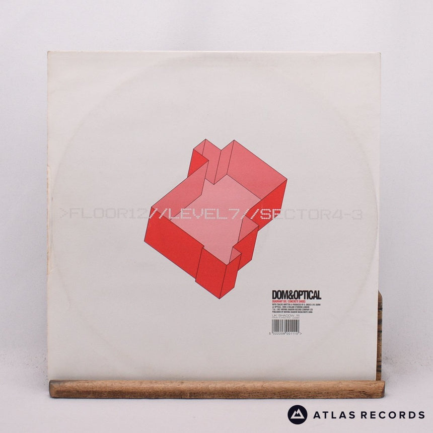 Dominic Angus - Quadrant Six / Concrete Shoes - 12" Vinyl Record - VG+/VG+