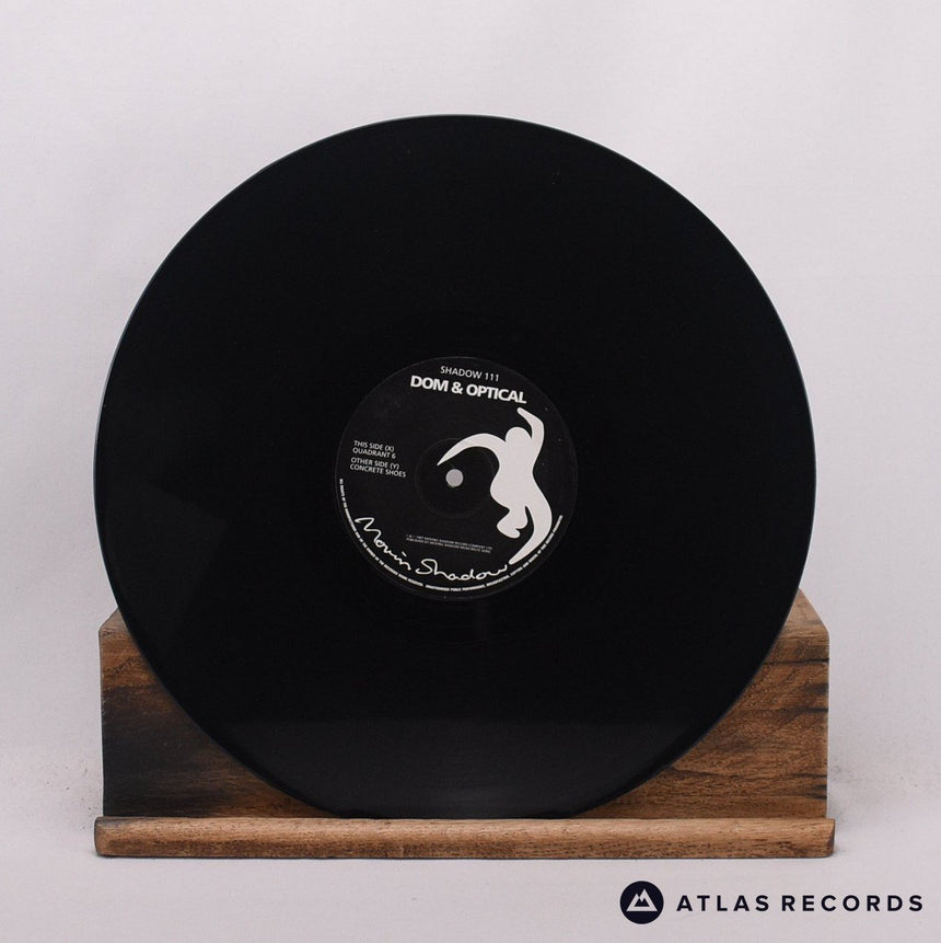 Dominic Angus - Quadrant Six / Concrete Shoes - 12" Vinyl Record - VG+/VG+