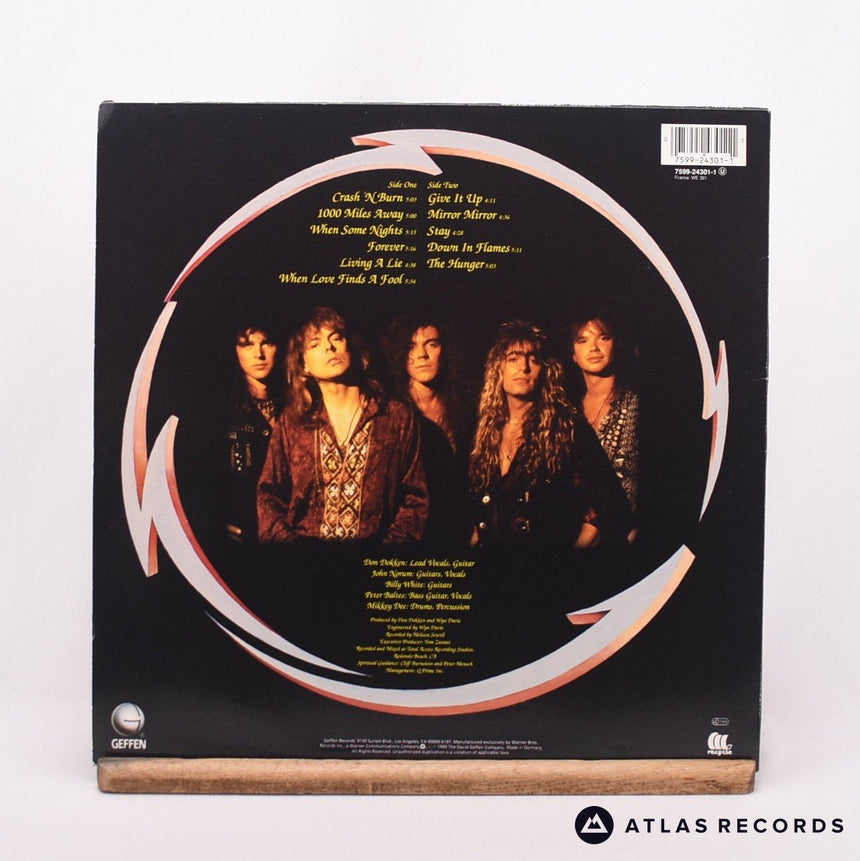 Don Dokken - Up From The Ashes - 1-A 1-B LP Vinyl Record - VG+/EX