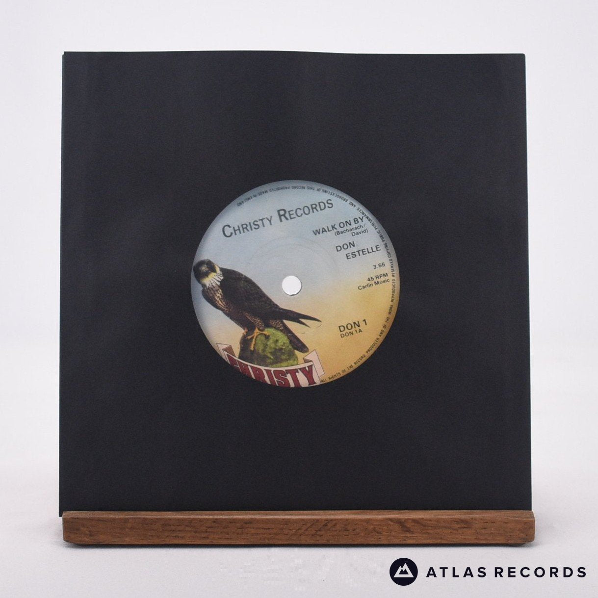 Don Estelle Walk On By 7" Vinyl Record - In Sleeve