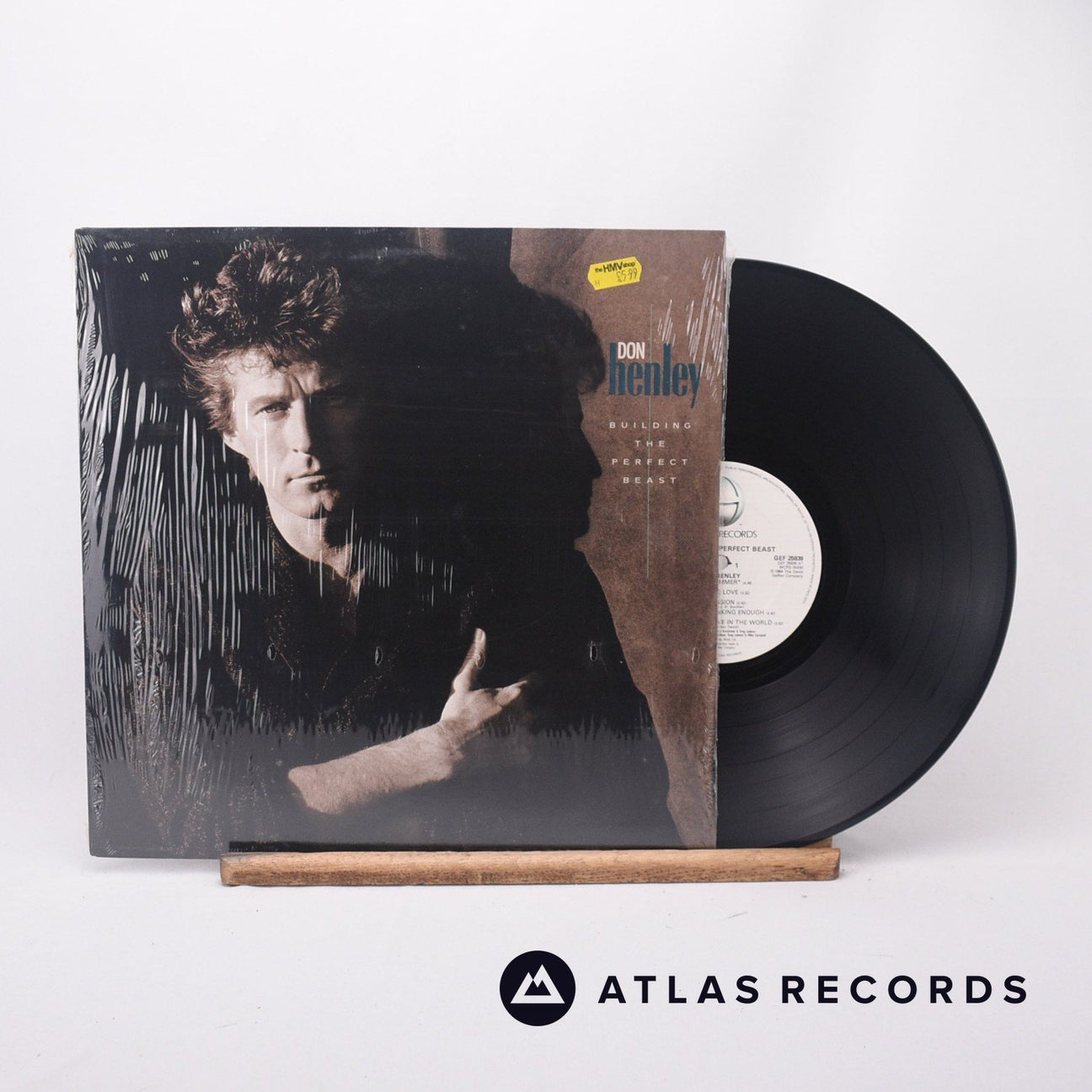 Don Henley Building The Perfect Beast LP Vinyl Record - Front Cover & Record