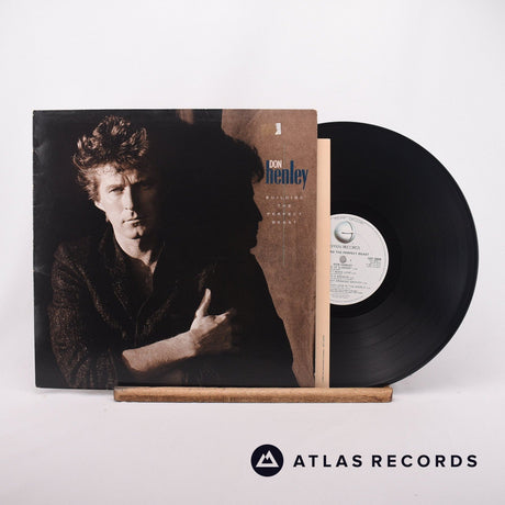 Don Henley Building The Perfect Beast LP Vinyl Record - Front Cover & Record