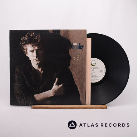Don Henley Building The Perfect Beast LP Vinyl Record - Front Cover & Record