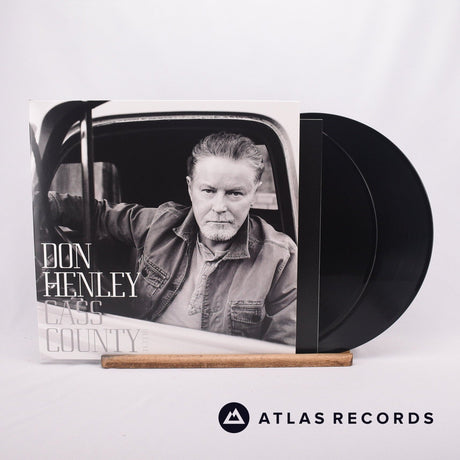 Don Henley Cass County Double LP Vinyl Record - Front Cover & Record