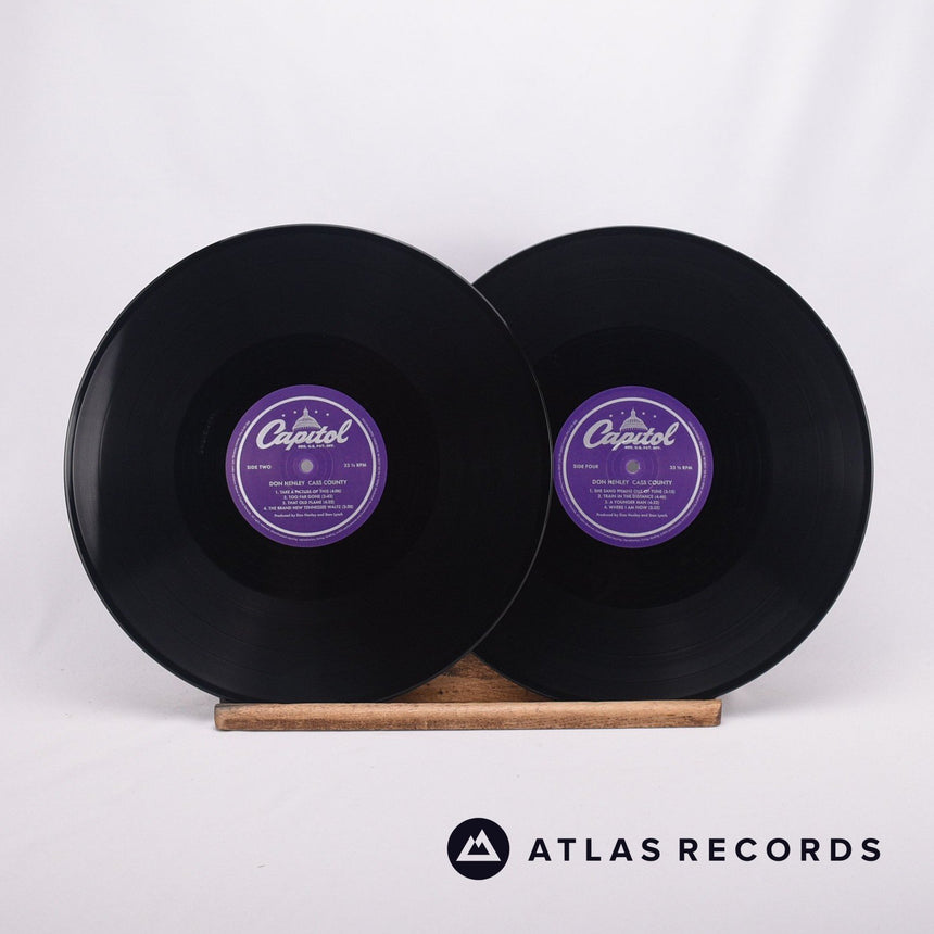 Don Henley - Cass County - 1-A 1-B C2 8-D Double LP Vinyl Record - NM/EX